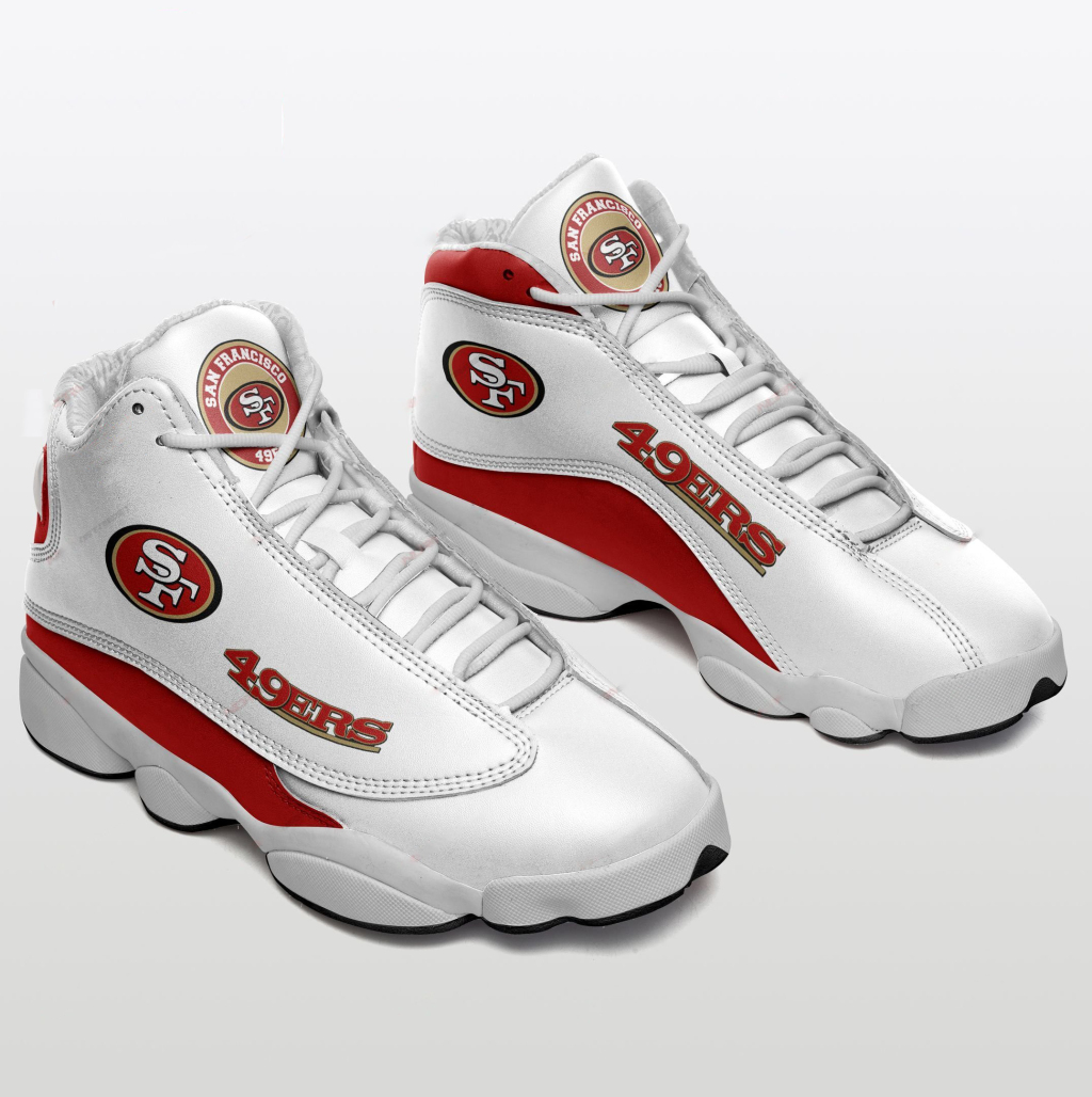 Men's San Francisco 49ers Limited Edition JD13 Sneakers 001